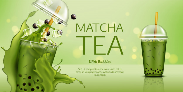 Trà sữa matcha - Ảnh 1