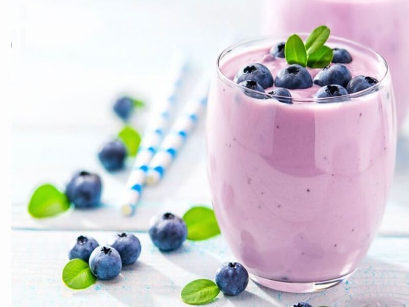 Sữa Chua Việt Quất                    Blueberry Yogurt - Ảnh 1