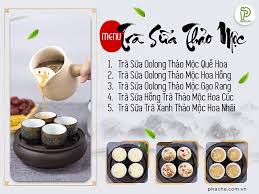 Trà sữa gạo thảo mộc - Ảnh 1