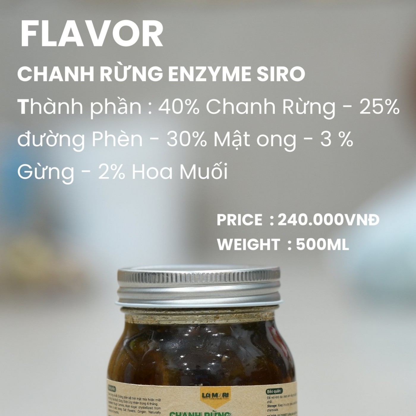 Chanh Rừng enzyme siro - Ảnh 1