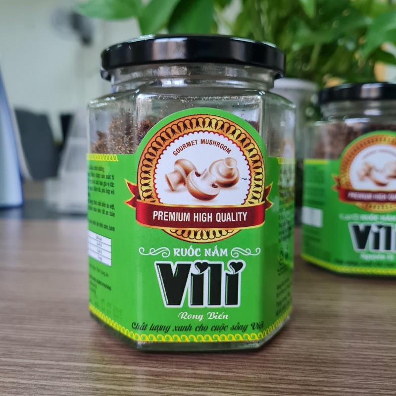 Ruốc Nấm Vili Song Phương Vị Rong Biển Lọ 60g - Ảnh 1