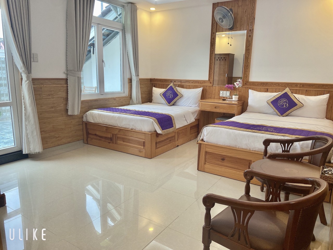 Phòng đôi:  Villa Phương Trâm - Số 33 Lê Thánh Tông, Phường 5, TP Đà Lạt - Ảnh 4