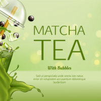 Trà sữa matcha - Ảnh 1