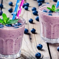 Smoothie việt quất - Ảnh 1