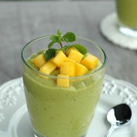 Sinh Tố Bơ Xoài                                      Mango - Avocado Smoothie - Ảnh 1