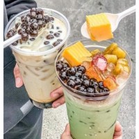 Trà Sữa Trân Châu Đường Đen                                     Black Suger Pearl Milk Tea - Ảnh 1