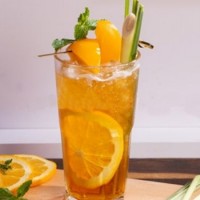 Trà Đào Cam Xả                                       Peach Orange Lemongrass Tea - Ảnh 1