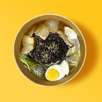 Mì Lạnh Naengmyeon - Mỳ Lạnh Hàn Quốc Với Thịt Heo/Trứng Luộc/Dưa Chuột Và Rau Củ - Ảnh 1