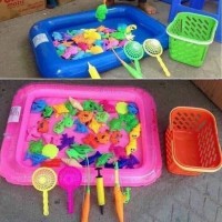 Bộ bể phao câu cá cho bé - Ảnh 1