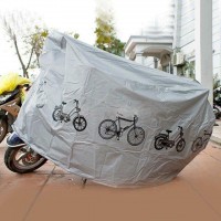 Bạt phủ xe máy thông minh cao cấp có họa tiết - Ảnh 1