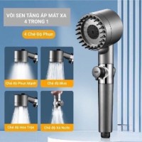 BỘ VÒI SEN MÁT XA TĂNG ÁP 4IN1 - Ảnh 1