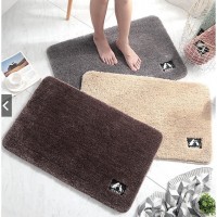 Thảm lau chân lông cừu hình bàn chân - Ảnh 1