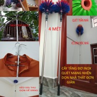 Cây quét mạng nhện - vừa là sào chọc quần áo - Ảnh 1