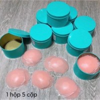 MIẾNG DÁN NHŨ HOA SILICON HỘP XANH - Ảnh 1