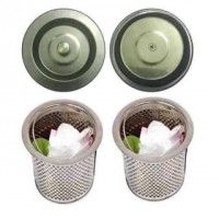 Giỏ lọc rác inox bồn rửa bát - Ảnh 1