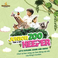 Vé “Nhân viên vườn thú” – Junior Zoo Keepe cho trẻ từ 4 – 12 tuổi - Ảnh 1