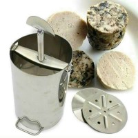 Khuôn làm chả inox 1kg - Ảnh 1