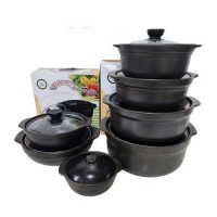 NỒI ĐẮT SỨ CHỐNG DÍNH 1L - Ảnh 1