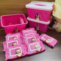 KHĂN GIẤY ƯỚT GẤU DÂU - Ảnh 2