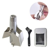 Bộ Tỉa Lông Mũi Bằng Thép Có Hộp - Ảnh 1