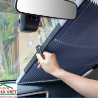 Rèm Che chắn nắng cuộn gọn gàng cho ô tô - Ảnh 1