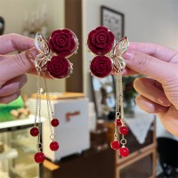 KẸP TÓC HOA HỒNG - Ảnh 1