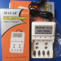 BỘ SẠC PIN ĐA NĂNG JB-268 - SẠC PIN 2A/3A/9V - Ảnh 1