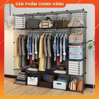 Tấm Lưới Sắt Thép Lắp Ghép Đa Năng Làm Tủ Kệ Sách, Kệ Giày Dép, Chuồng Quây - Ảnh 1