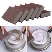 Miếng cọ chà xoong nồi chống nước siêu bền màu NÂU - Ảnh 1