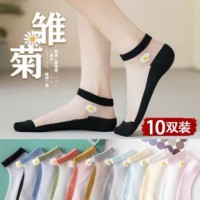 Tất bóng kính hoa cúc thoáng chân cho bạn gái - Ảnh 1
