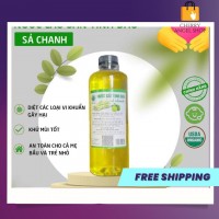 Nước lau sàn tinh dầu sả chanh 100% organic sạch khuẩn thơm mát tự nhiên - Ảnh 1