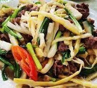 MĂNG TRÚC XÀO BÒ - Ảnh 1