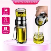 Bình Pha Trà Thủy Tinh 2 Lớp Sang Trọng và Tiện Lợi cho Dân Văn Phòng - Ảnh 1