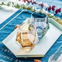 Cốc thuỷ tinh cường lực dáng kim cương - Ảnh 1
