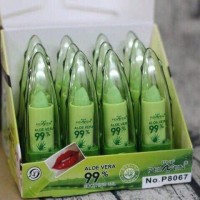 Lố 12 Son Dưỡng Môi Nha Đam Aloe Vera - Ảnh 1