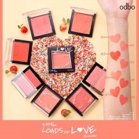 Phấn Má Hồng Odbo Loads Of Love chính hãng Thái - Ảnh 1
