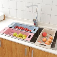 Rổ gác bồn rửa bát gấp gọn Lúa mạch - Ảnh 1