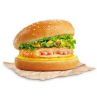 Burger tôm - Ảnh 1