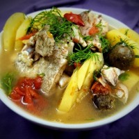 Canh cá nấu chua - Ảnh 1