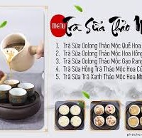 Trà sữa gạo thảo mộc - Ảnh 1