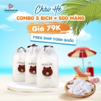 Combo 5 Bịch Màng Bọc Thực Phẩm Con Gấu - Ảnh 1