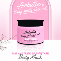 MẶT NẠ Ủ TRẮNG DA TOÀN THÂN ARBUTIN BODY WHITE SKIN SET - BODY MASK - Ảnh 2