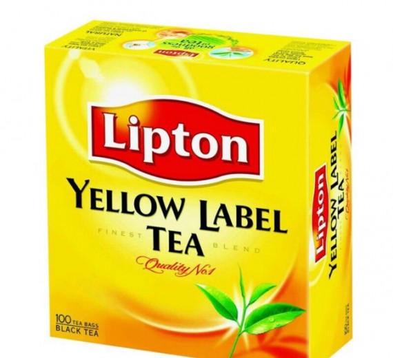 Trà Lipton nhãn vàng