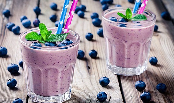 Smoothie việt quất