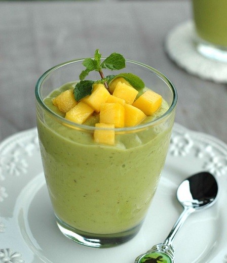 Sinh Tố Bơ Xoài                                      Mango - Avocado Smoothie