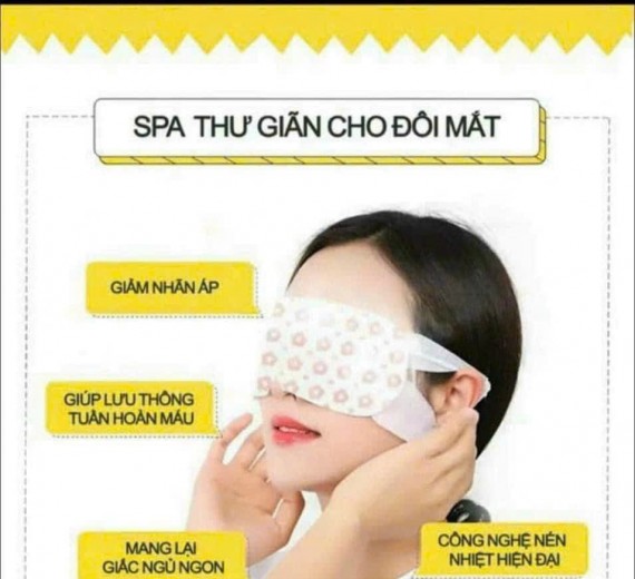 Mặt Nạ Xông Hơi Cho Mắt