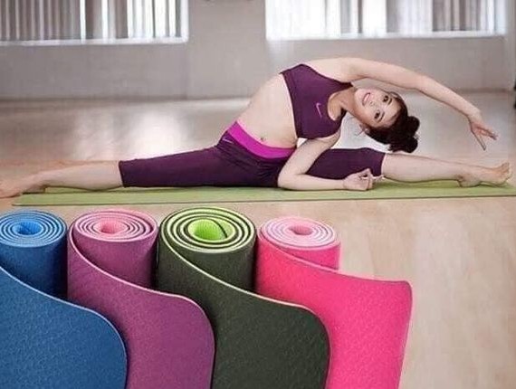 THẢM YOGA 2 LỚP XỊN ĐẸP