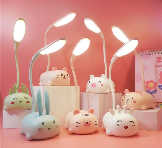 Đèn Để Bàn Học Mini Hình Thú Đáng Yêu