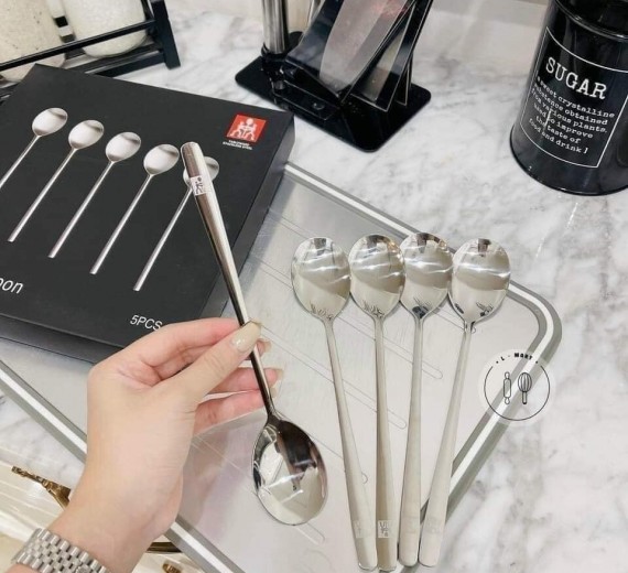 THÌA ĐỨC SET 5 THÌA CAO CẤP