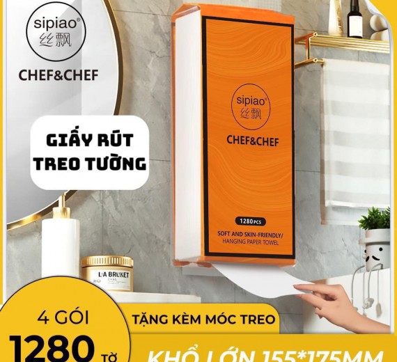 Giấy rút treo tường tiện lợi